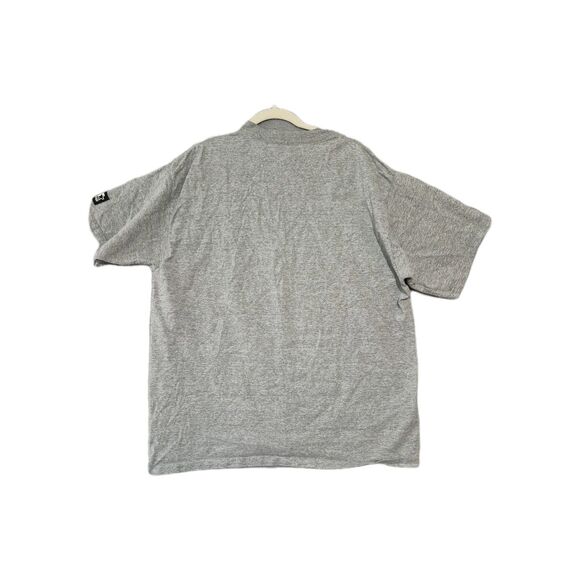 Rare VTG Men's NBA Chicago Bulls  Repeat Three Peat Embroided Starter  Shirt XXL - Picture 8 of 9